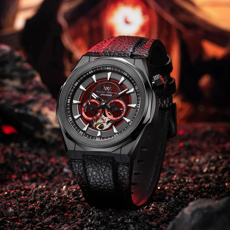 WM Watch Miyota Automatic 82S7 Mechanical Watches Water Resistant Classic Casual Business Man Watch Welly Merck Watch moyu02M