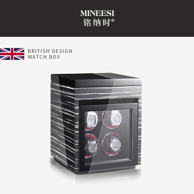 Movement Silent Watch Winder Motor Box Automatic Rotating Watch Winding Device Wrist Watches Showcase Storage Boxes Accessory