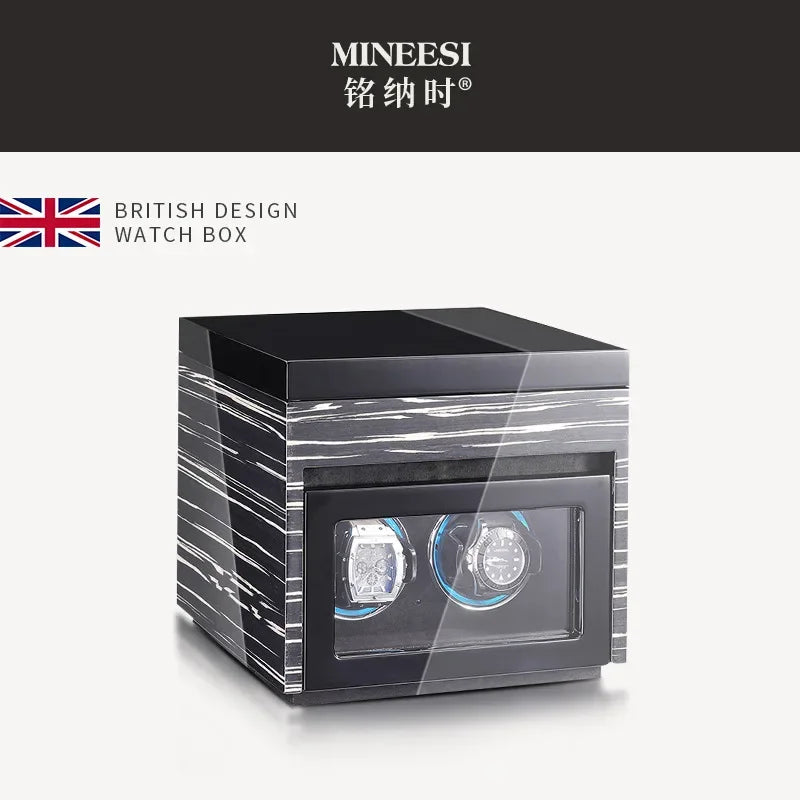 Movement Silent Watch Winder Motor Box Automatic Rotating Watch Winding Device Wrist Watches Showcase Storage Boxes Accessory
