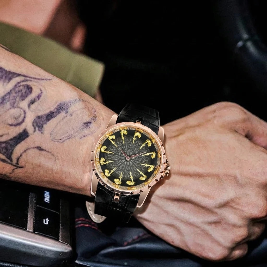 New Fashion Men's Quartz Watch Sports Trendy Men Watch Luxury Personalized Man Watch Large dial Watch Men wrist watches