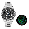 Carbon Fiber Watches Men 10Bar Waterproof Watch GMT Automatic Watches Luminous Calendar Diving Watch 41MM Watches for Man reloj