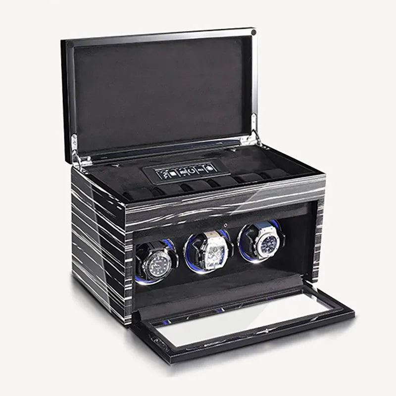 Movement Silent Watch Winder Motor Box Automatic Rotating Watch Winding Device Wrist Watches Showcase Storage Boxes Accessory